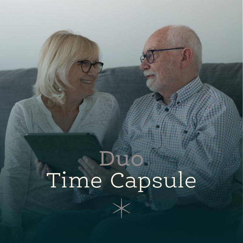 Duo Time Capsule Video Memoirs Service for Couples